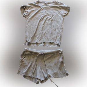 Lucky Brand Pajama Set (Cream)